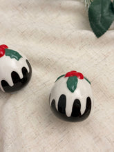 画像をギャラリービューアに読み込む, 【クリスマスプディング】ソルト&amp;ペッパー入れ
