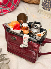 画像をギャラリービューアに読み込む, 【ティーポッタリー】 AGA型　クリスマス限定　ディスプレイポット
