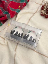 画像をギャラリービューアに読み込む, 【クリスマスプディング】未使用　ソルト&amp;ペッパー入れ
