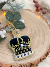 画像をギャラリービューアに読み込む, 【M&amp;S】クリスマス　新品　刺繍ツリーオーナメント　
