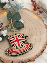 画像をギャラリービューアに読み込む, 【M&amp;S】クリスマス　新品　刺繍ツリーオーナメント　
