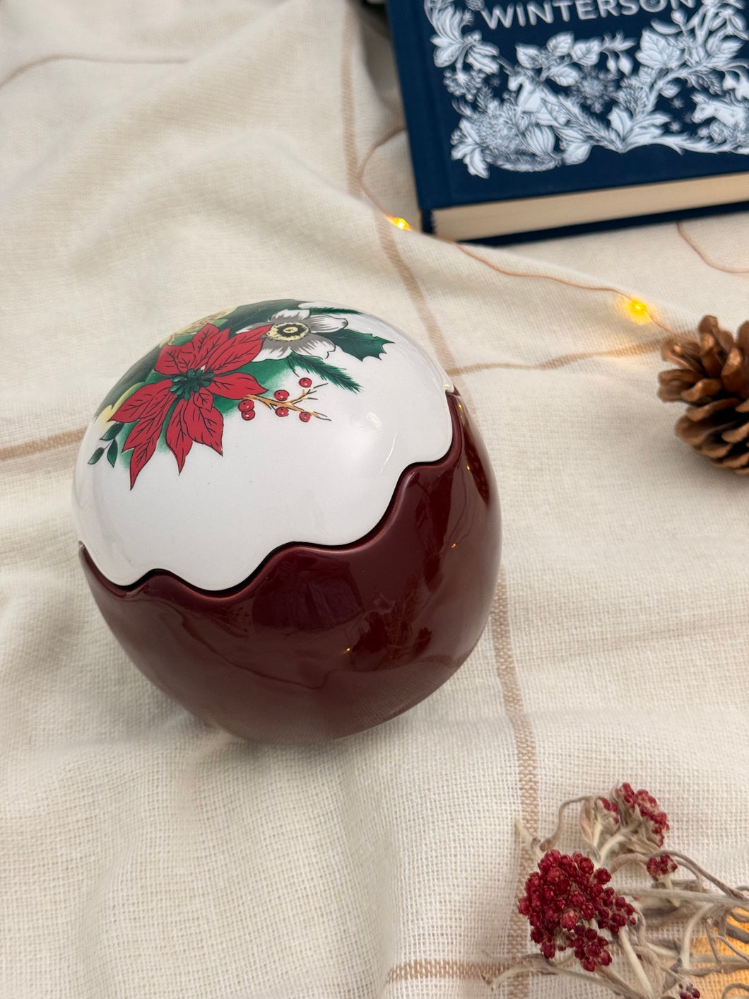 【クリスマスプディング】ヴィンテージ　入れ物