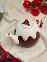 画像をギャラリービューアに読み込む, 【クリスマスプディング特集】ヴィンテージ　レア！　未使用品　ティーポット
