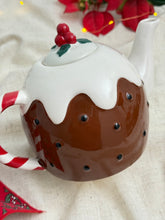 画像をギャラリービューアに読み込む, 【クリスマスプディング特集】ヴィンテージ　レア！　未使用品　ティーポット
