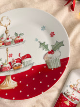 画像をギャラリービューアに読み込む, 【レオナルド】ヴィンテージ　未使用　27cmプレート+ケーキサーバー セット
