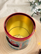 画像をギャラリービューアに読み込む, 【セインズベリーズ】ヴィンテージ　クリスマス限定　回転木馬　オルゴール缶
