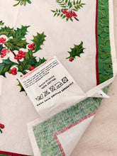 画像をギャラリービューアに読み込む, 【テーブルドレッシング】クリスマス　ヴィンテージ　テーブルリネン　　

