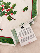 画像をギャラリービューアに読み込む, 【テーブルドレッシング】クリスマス　ヴィンテージ　テーブルリネン　　

