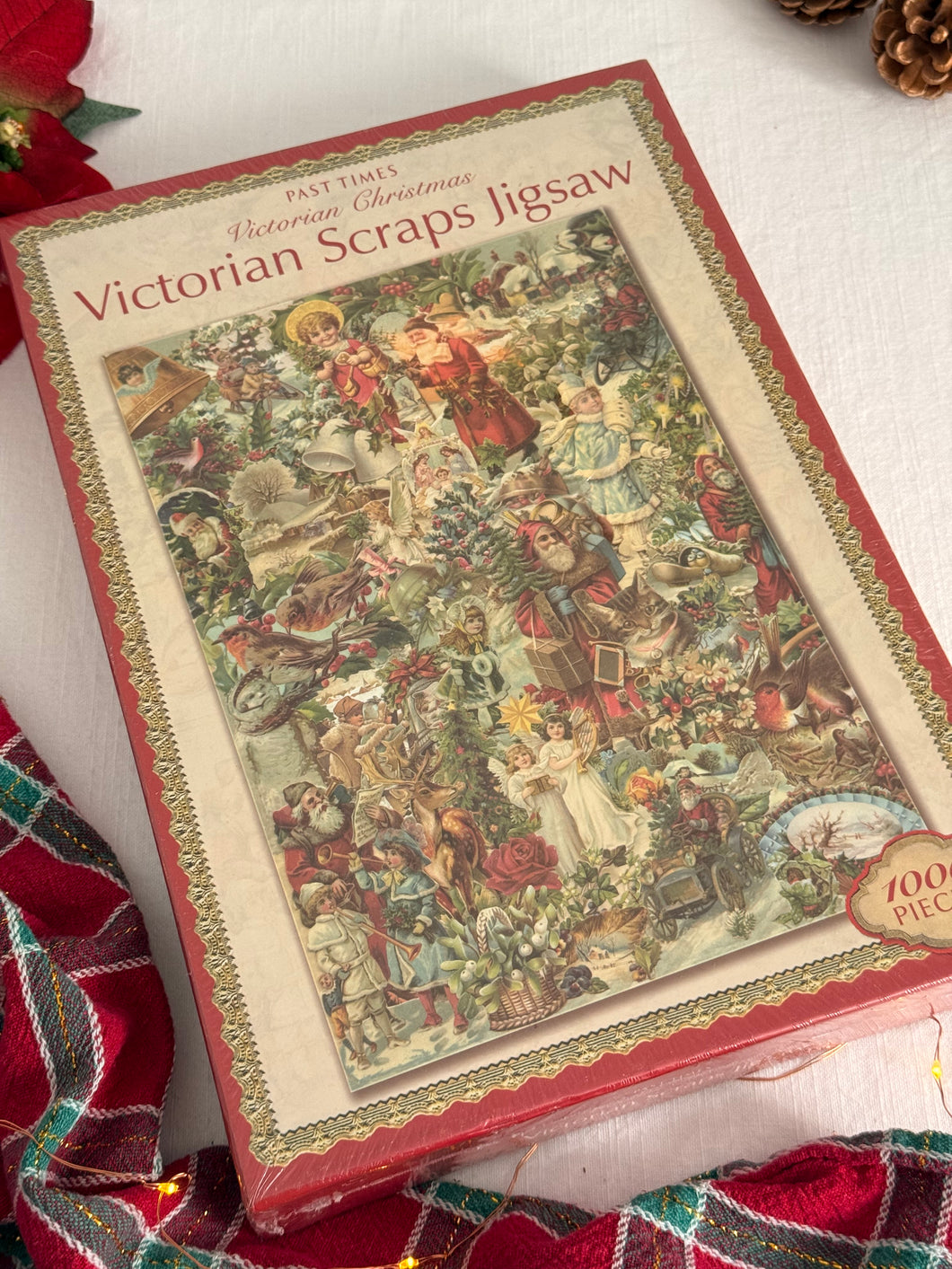 【パストタイムズ】ヴィンテージ Victorian Christmas  ジグソーパズル　未開封品