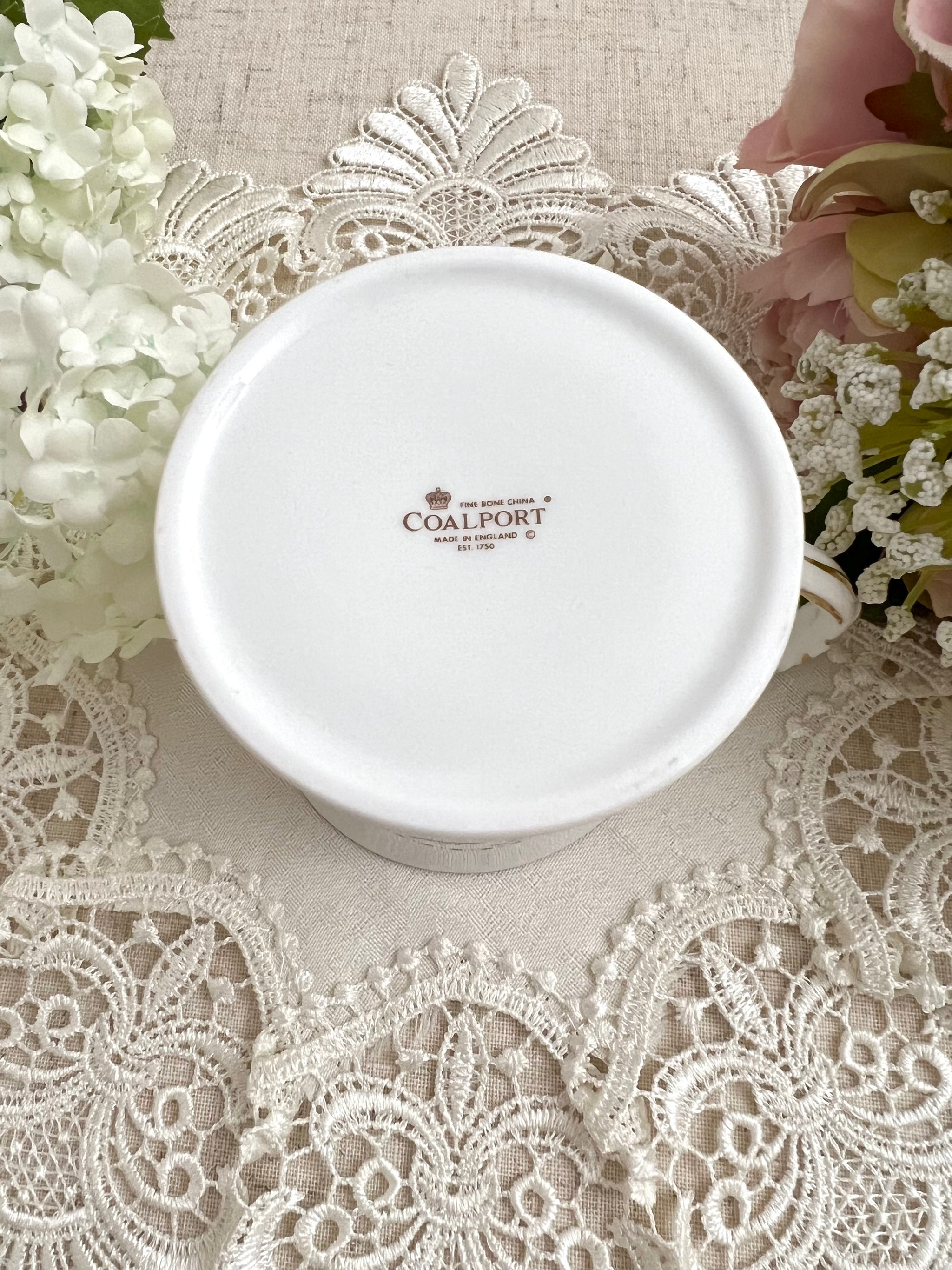 WEDGWOOD - Coalport コールポート エリザベス女王 60歳 お誕生