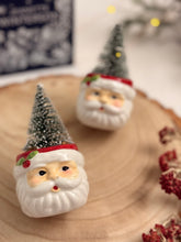 画像をギャラリービューアに読み込む, 【ミニサンタ】新品　ハンドペイント　置物　
