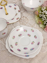 画像をギャラリービューアに読み込む, セット販売【タスカン/ロズリンチャイナ】5点セット(カップ、ソーサー、小皿、スタンド、シュガーボウル)
