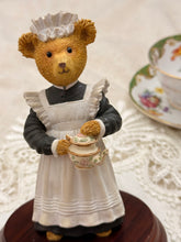 画像をギャラリービューアに読み込む, レア【Downstairs Upstairs Bears】メイド　テディベア　置物
