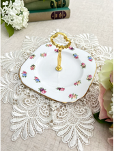 画像をギャラリービューアに読み込む, セット販売【タスカン/ロズリンチャイナ】5点セット(カップ、ソーサー、小皿、スタンド、シュガーボウル)
