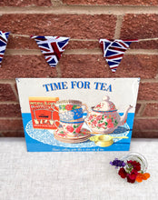 画像をギャラリービューアに読み込む, Time For Tea メタルポスター
