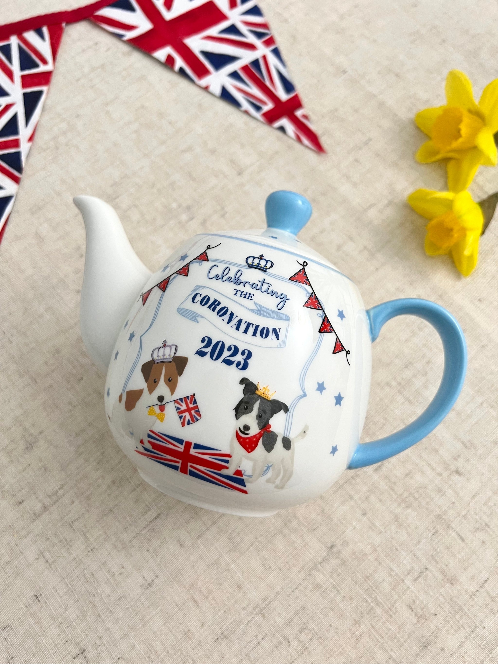 チャールズ国王 戴冠式】テスコ 限定 ティーポット / カップ＆ソーサー  