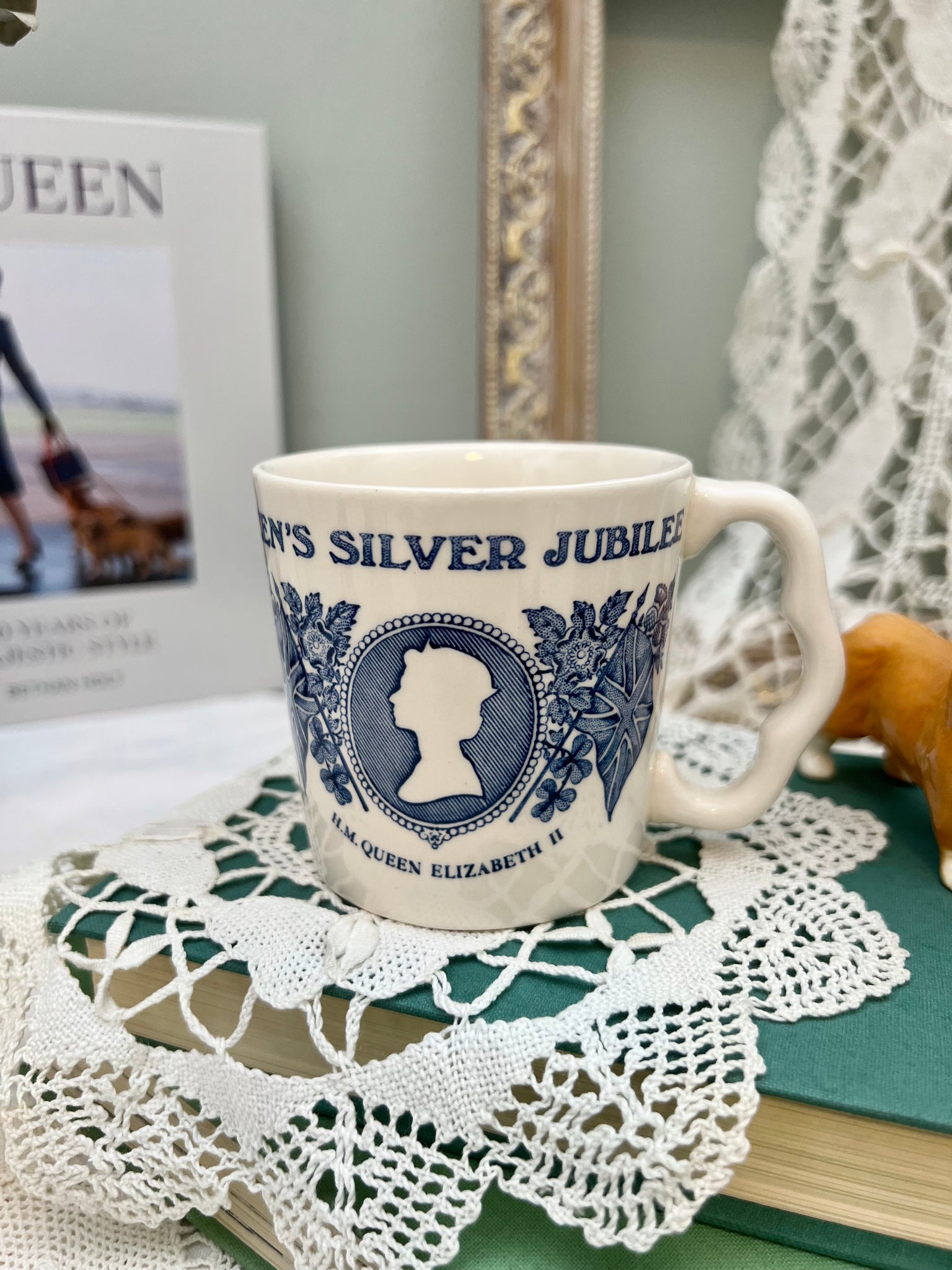 特価ブランド ウェッジウッドクイーンエリザベスsilver jubilee限定